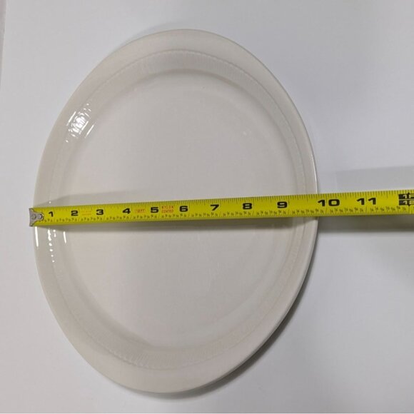 Syracuse China White Oval Plate USA-Made Durable Dinnerware - Picture 3 of 8